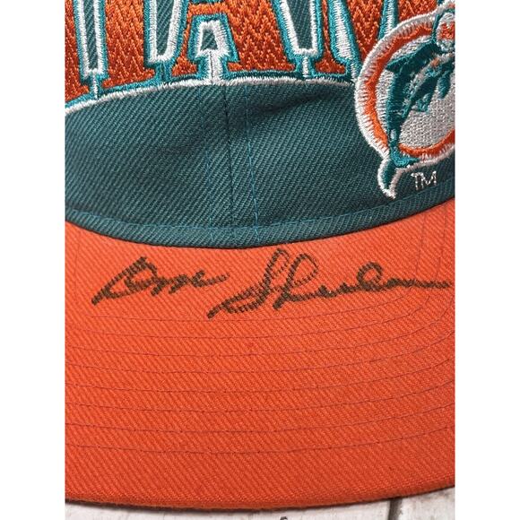 Miami Dolphins Starter Hat Vintage 90s NFL Snapback Don Shula Signed Tags - Picture 4 of 7